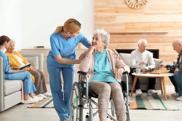 nursing home scene